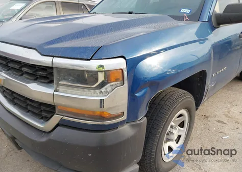 2017 Chevrolet Silverado 1500 Wt из США, поврежденный, VIN 1GCRCNEC5HZ313079